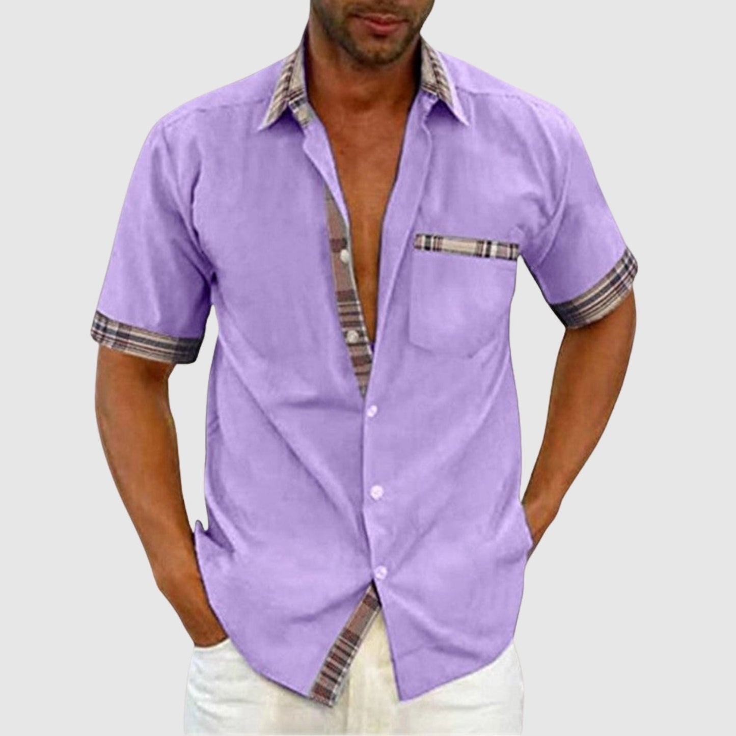 MOONDOKI – Ležérní košile s krátkým rukávem