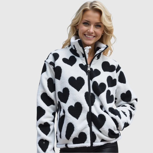 Katharina - Oboustranná srdcová bunda