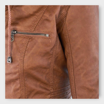 Fiammenta- Moderní kožená bunda