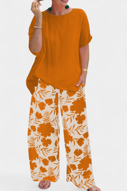 Dvoudílná sada Aivy Relaxed Floral