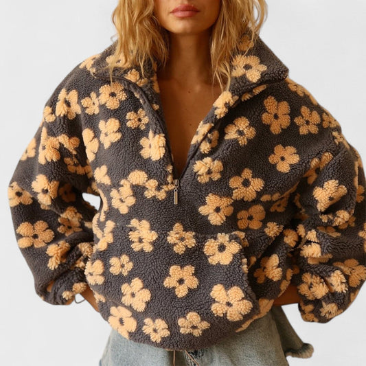 Daisy | Polar fleece květinový