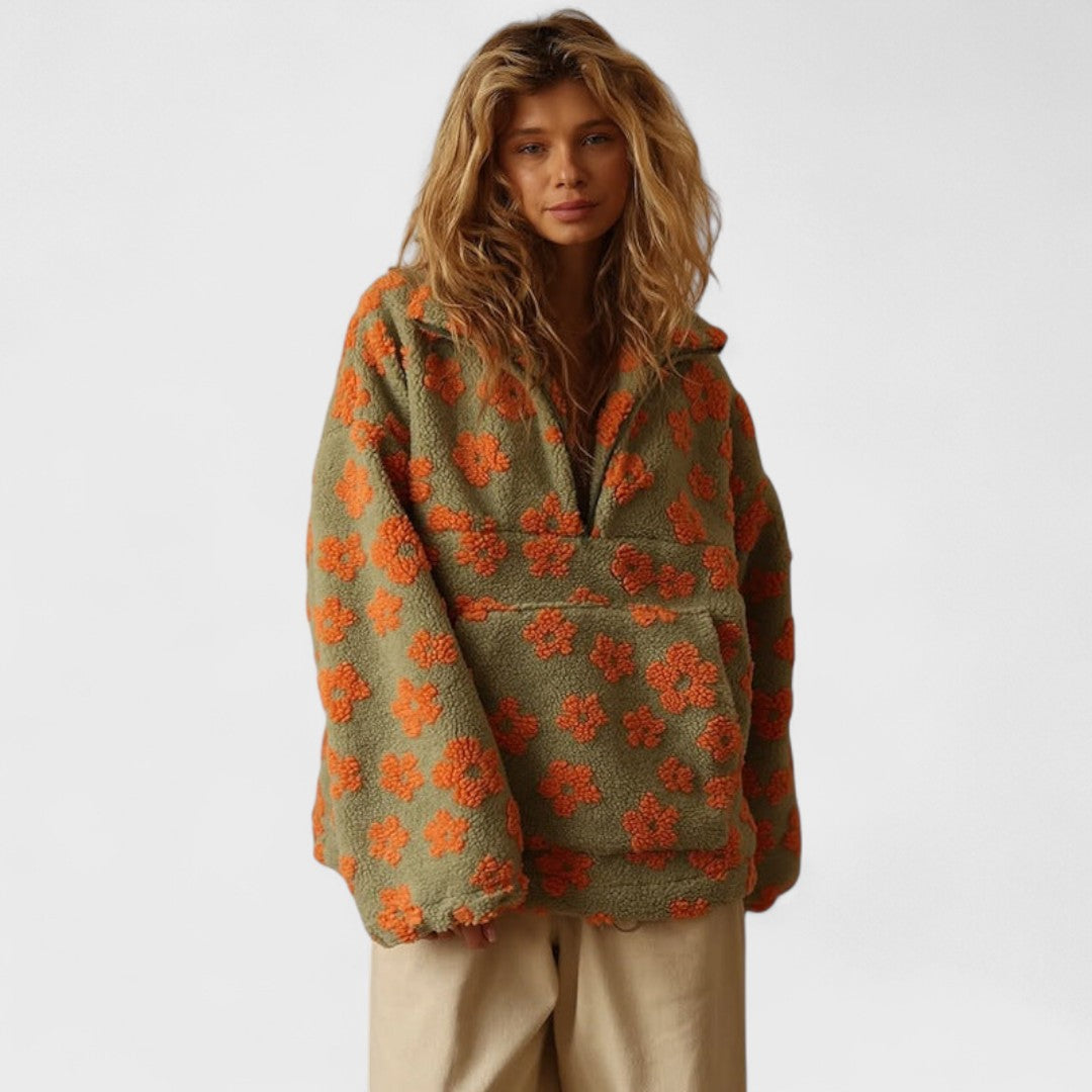 Daisy | Polar fleece květinový