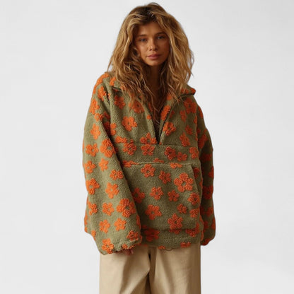 Daisy | Polar fleece květinový