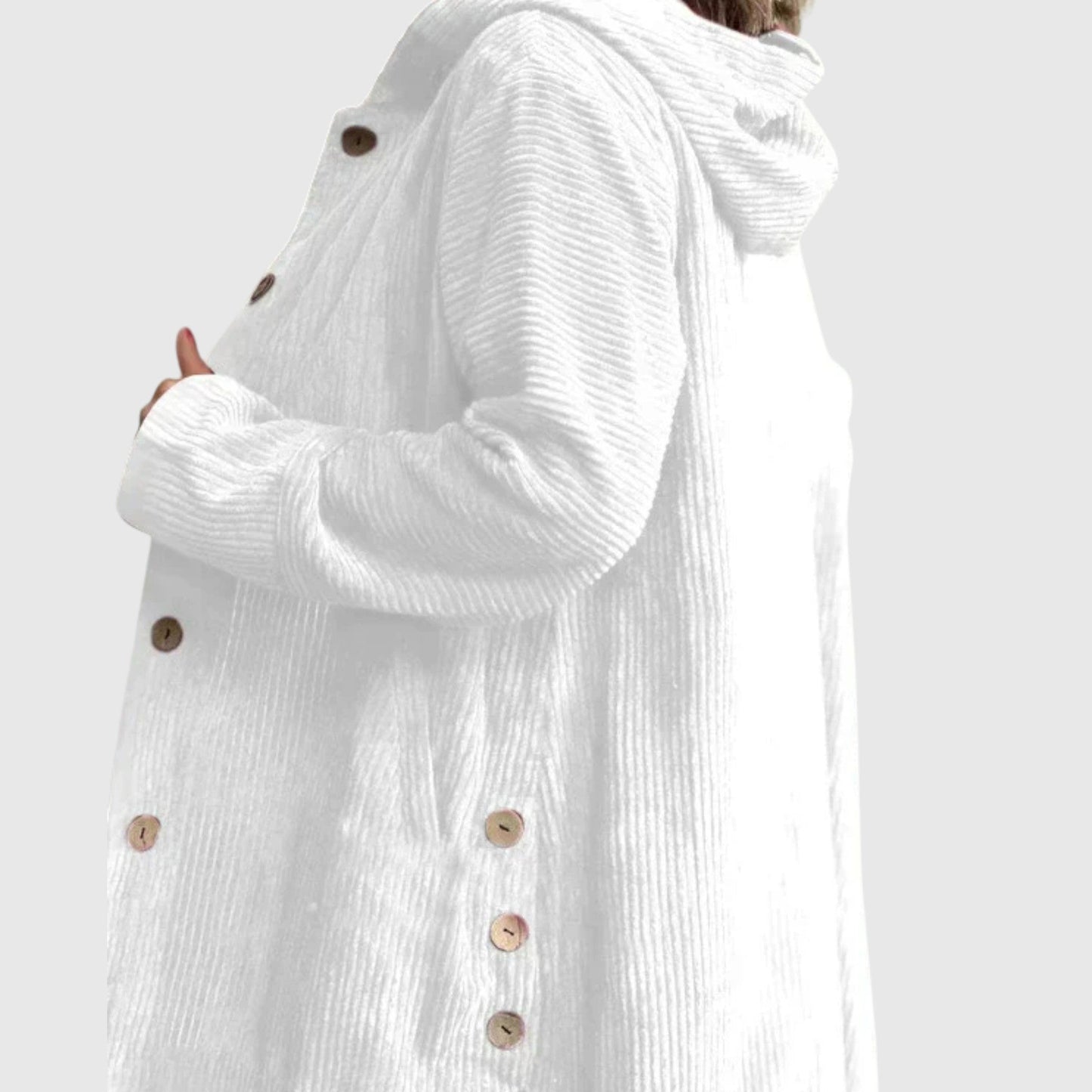 Cordia – Sametový kabát s kapucí