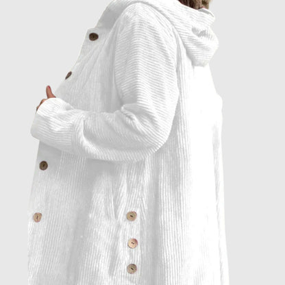 Cordia – Sametový kabát s kapucí