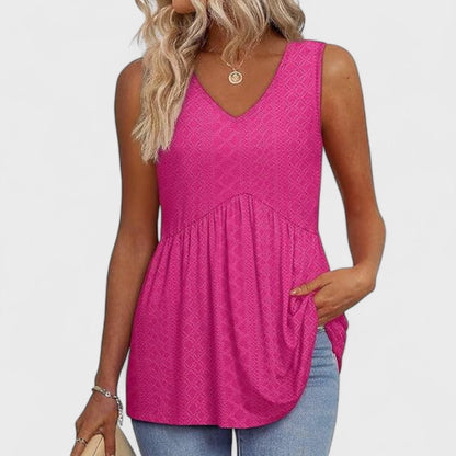 Elenor - Elegantní Casual Denní Top