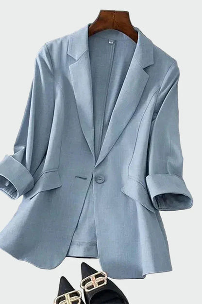 MOONDOKI-Elegantní svetr s výstřihem