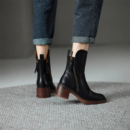Klara | Botines de piel