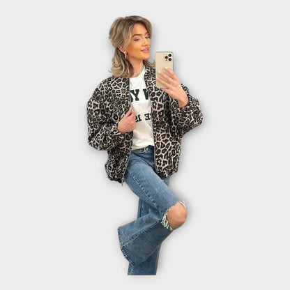 MOONDOKI-Elegantní svetr v šedé barvě