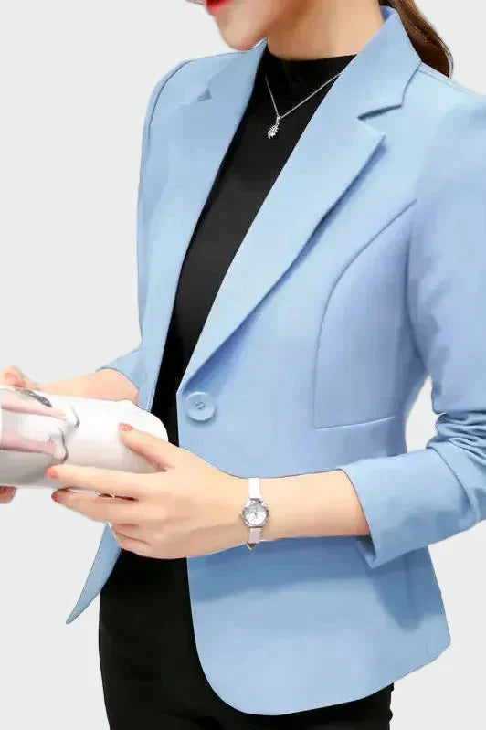 MOONDOKI-Elegantní kabát černý