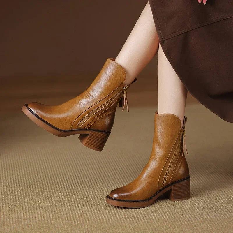 Klara | Botines de piel