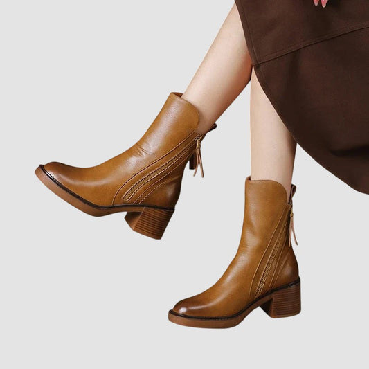 Klara | Botines de piel