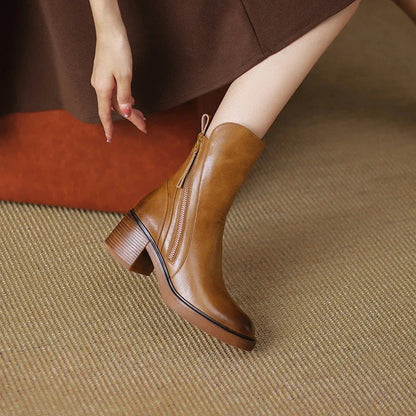 Klara | Botines de piel