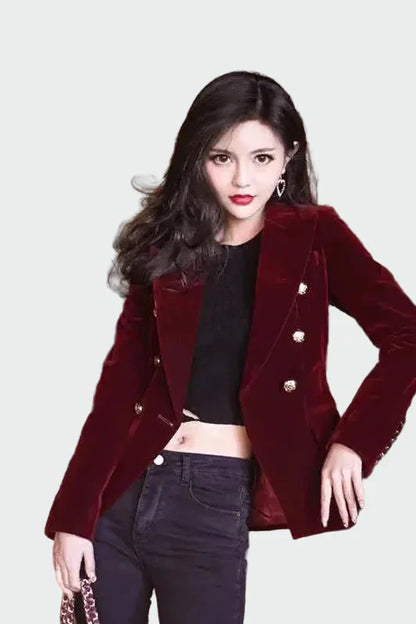 MOONDOKI-Elegantní kabát černý