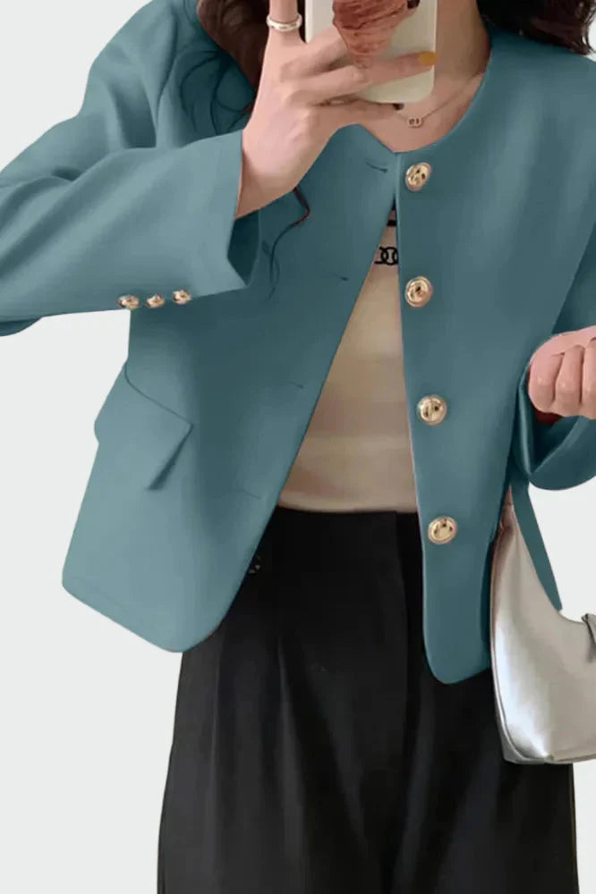 MOONDOKI-Pohodlný svetr v šedé barvě