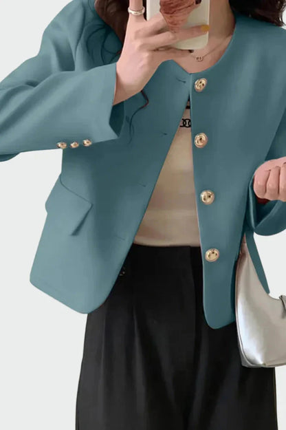 MOONDOKI-Pohodlný svetr v šedé barvě