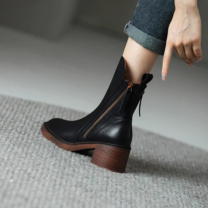Klara | Botines de piel