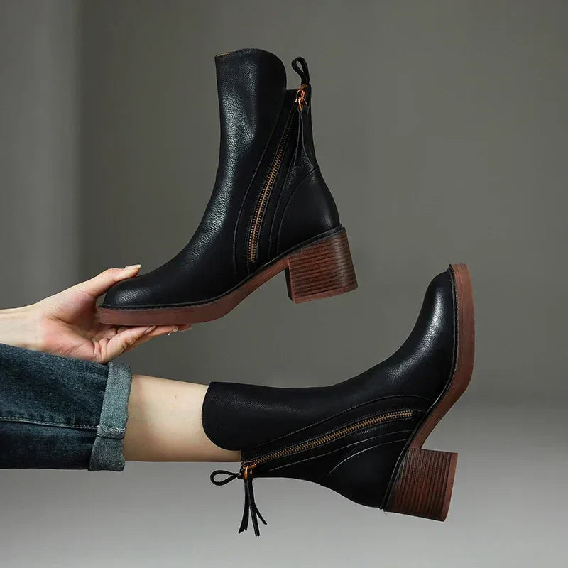 Klara | Botines de piel