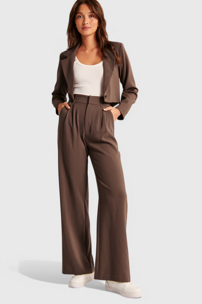 Široké kalhoty Tinashe Tailored