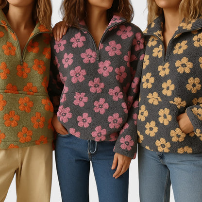 Daisy | Polar fleece květinový