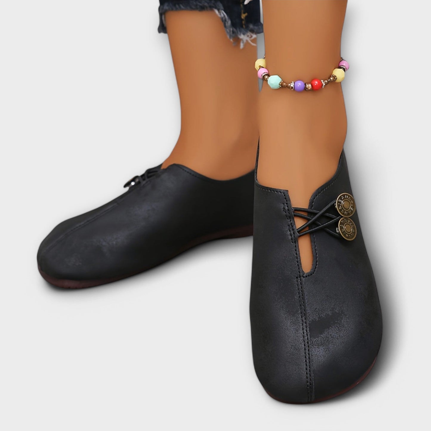 Milena - Semišové Mokasíny