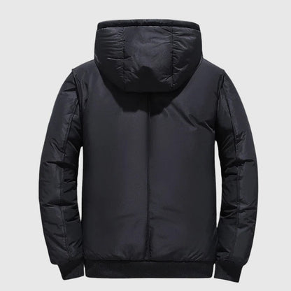 Josef - Prošívaná bunda s kapucí a odolnou úpravou