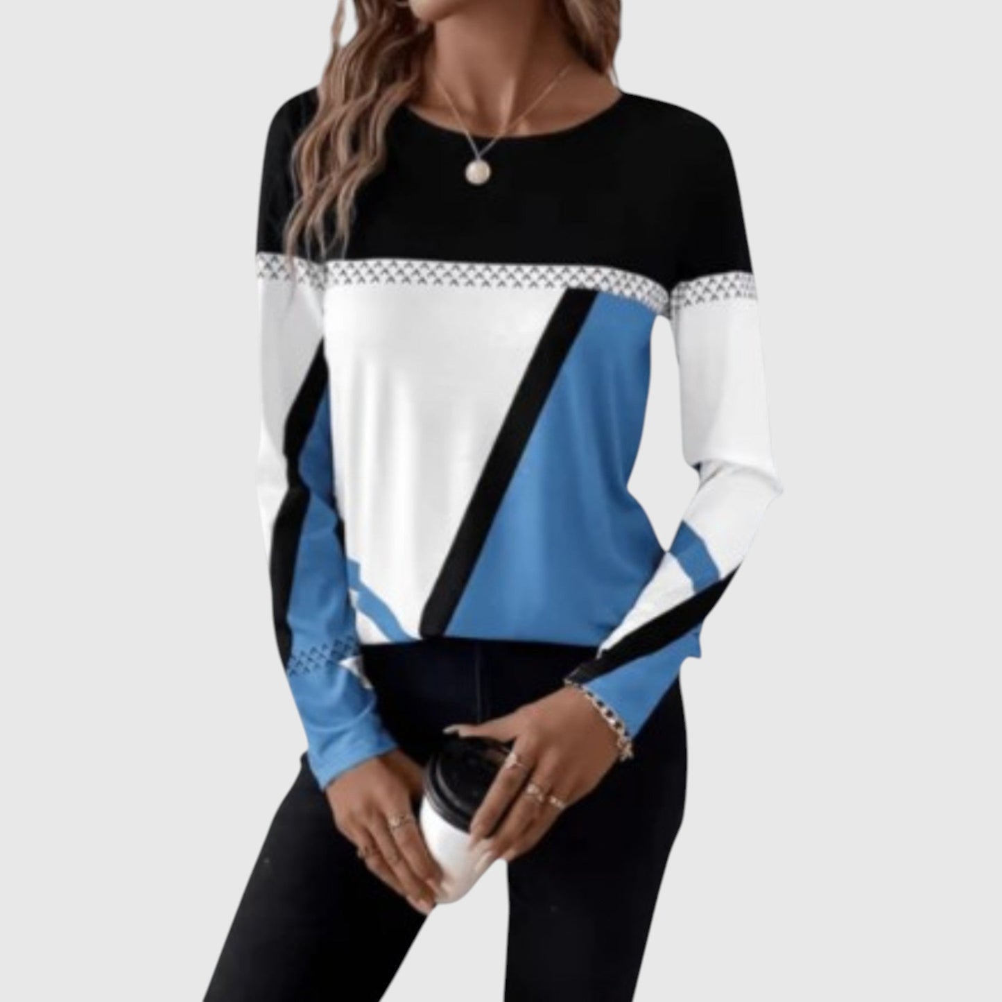 Avril - Trendy a moderní grafický svetr