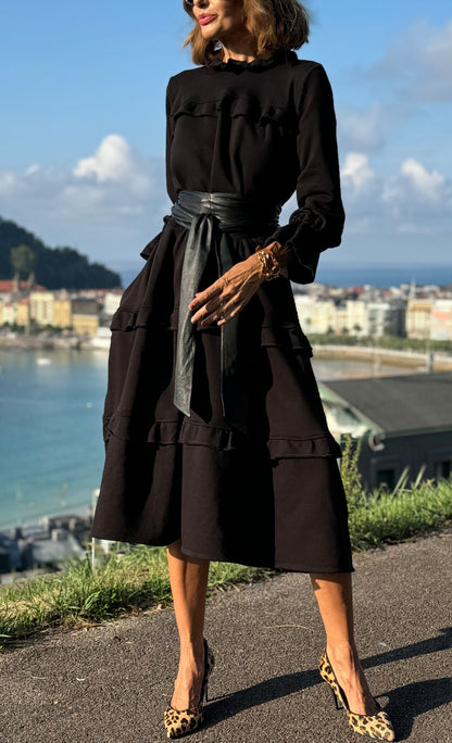 Mikina s volánky Jada s ležérní elegantní siluetou