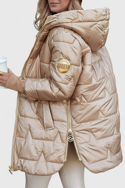 Marcella Cozy zateplená bunda s kapucí
