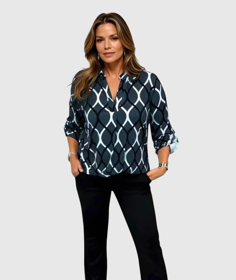 Noor – Halenka s grafickým potiskem