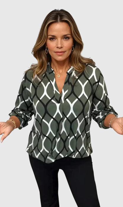 Noor – Halenka s grafickým potiskem