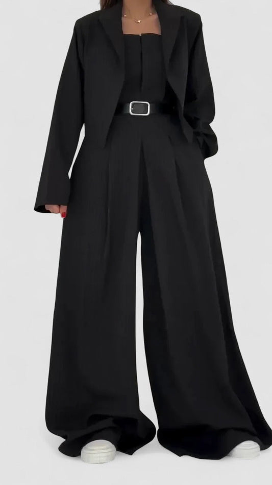 Maria | Dámský set s bustierem + kabátem – Elegantní a moderní styl