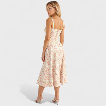 Kiana - Korzetové Midi Šaty