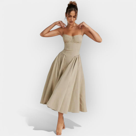 Elegantní midi šaty na léto